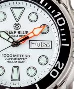 Zegarek męski Deep Blue Pro Sea Diver 1000M Helium-Safe Automatic					 SEA1KWHBRC