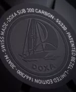 Zegarek męski Doxa Sub 300 Carbon Aqua Lung Us Divers Sharkhunter Limited Edition 822.70.101AQL.20