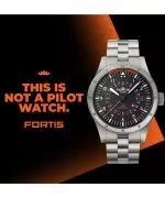 Zegarek Fortis Flieger F-43 Triple GMT F4260000