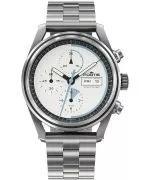Zegarek męski Fortis Stratoliner S-41 White Dust Chronograph Automatic
