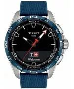 Zegarek męski hybrydowy Tissot T-Touch Connect Solar T121.420.47.051.06 (T1214204705106)