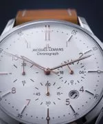 Zegarek męski Jacques Lemans Retro Classic Chronograph 1-2068P