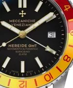 Zegarek męski Meccaniche Veneziane Nereide GMT San Marco Automatic 1204002 (NRD-GMT-SNM)