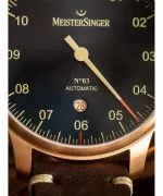 Zegarek męski MeisterSinger N°03 Bronze Line Automatic AM917BR_SVF02