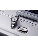 Zegarek męski Seiko Presage Sharp Edged Series GMT Zero Halliburton Limited Edition SPB269J1
