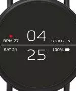Zegarek Skagen Smartwatch Falster 2 Black Silicone SKT5100