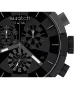 Zegarek męski Swatch Big Bold Checkpoint Black Chrono SB02B400