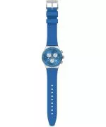 Zegarek męski Swatch Blue Is All Chrono YVS485