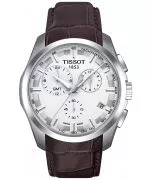 Zegarek męski Tissot Couturier Chronograph GMT T035.439.16.031.00 (T0354391603100)