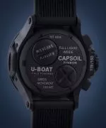 Zegarek męski U-BOAT Capsoil Titanio DLC 8896