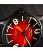 Zegarek męski U-BOAT Darkmoon 40mm Red PVD Soleil 9501