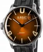 Zegarek męski U-BOAT Darkmoon Brown SS Soleil 8703