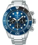 Zegarek męski Seiko Prospex Save the Ocean Diver Solar Chronograph Special Edition  SSC741P1