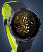 Zegarek smartwatch Suunto 7 Black Lime Wrist HR GPS SS050379000