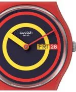 Zegarek Swatch Concentring Red SO28R702