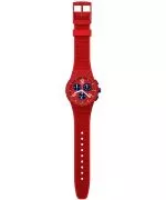 Zegarek Swatch Primarily Red Chrono SUSR407