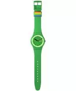 Zegarek Swatch Proudly Green SO29G704