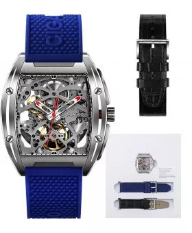 Zegarek męski Ciga Z-Series Edge Stainless Steel Skeleton Automatic
