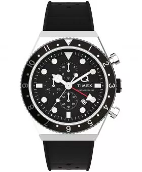 Zegarek męski Timex Timex Q Three Time Zone Chronograph