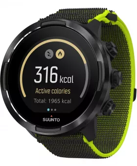 Suunto 9 Baro Lime Wrist HR GPS zegarek sportowy