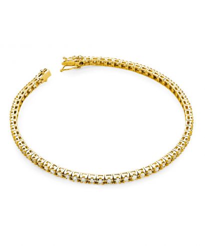 Bransoletka Bonore ze Złota próby 585 z diamentem 1,98 ct