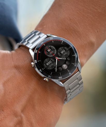 Smartwatch męski Garett V10 Silver Steel