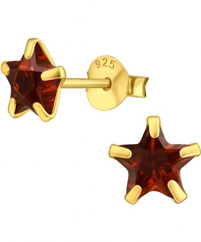 Kolczyki Bonore ze Srebra próby 925 pozłacanego Złotem 999 (24K)