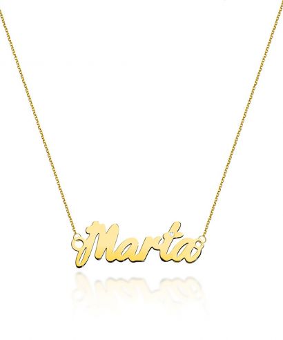 Łańcuszek Bonore 42 - 45 cm ze Złota próby 585 z diamentem 0,005 ct