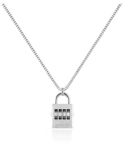 Padlock Necklace Silver TM0670