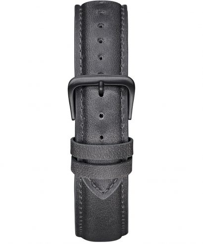 Grey Black Leather 20 mm NST-1GREY