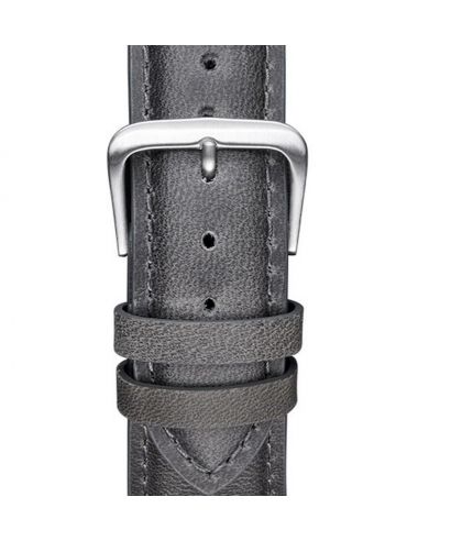 Grey Silver Leather 20 mm PST-1GREY