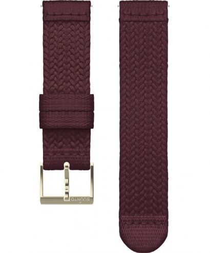 Pasek Suunto Athletic 5 Braided Textile Strap Burgundy Gold Size S 20 mm