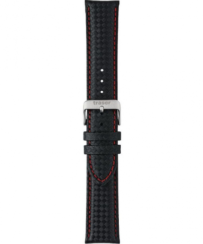 Pasek Traser Leather P66 Red Combat 22 mm