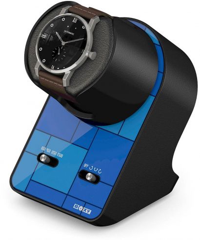 Rotomat Beco Technic BLDC Nightstand Graphic Blue na 1 zegarek z kablem USB i osobnym zasilaczem