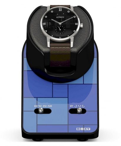 Beco Technic Boxy BLDC Nightstand Graphic Blue na 1 zegarek z kablem USB
