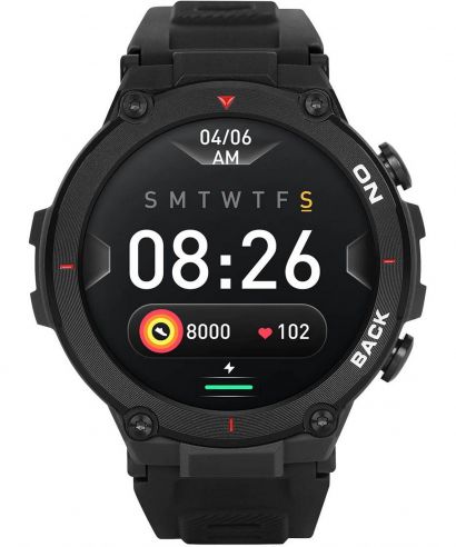 Smartwatch męski Garett GRS Czarny 