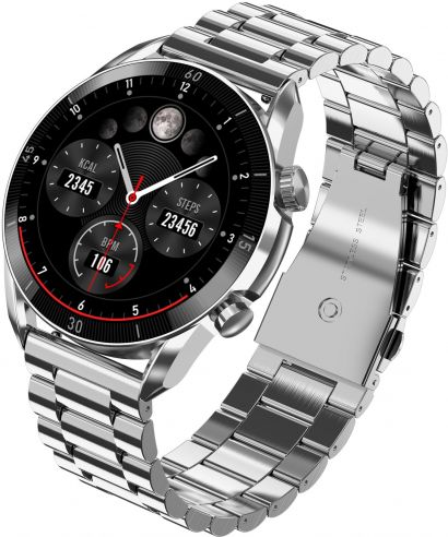 Smartwatch męski Garett V10 Silver Steel