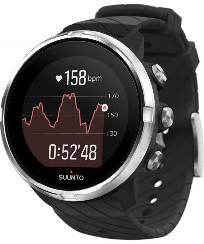 Smartwatch Suunto 9 Black Wrist HR GPS