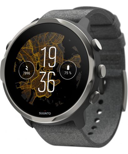 Zegarek smartwatch Suunto 7 Graphite SET Limited Edition Wrist HR GPS