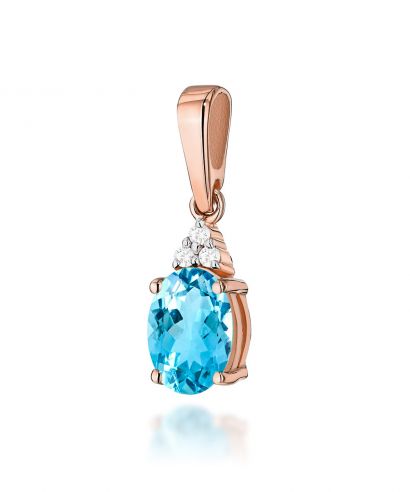 Zawieszka Bonore ze Złota próby 585 z topazem 0,9 ct