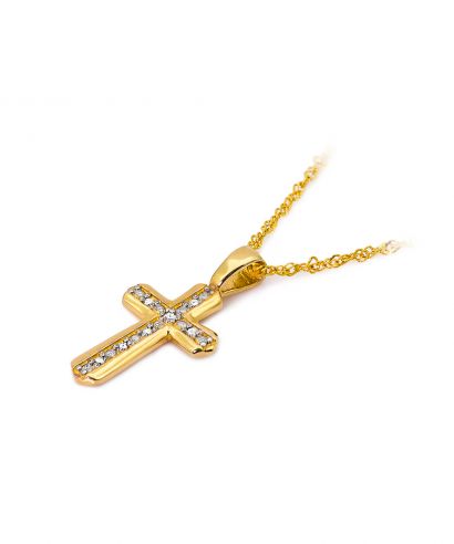 Zawieszka Bonore ze Złota próby 585 z diamentem 0,03 ct