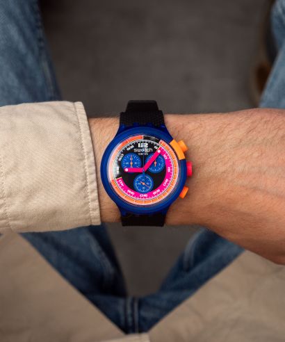 Zegarek Swatch Neon Party To The Max Pay Chronograph