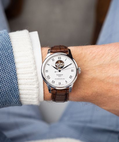 Zegarek męski Tissot Le Locle Powermatic 80 Open Heart