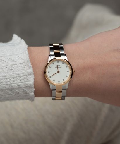 Zegarek damski Daniel Wellington Iconic Link Lumine 28