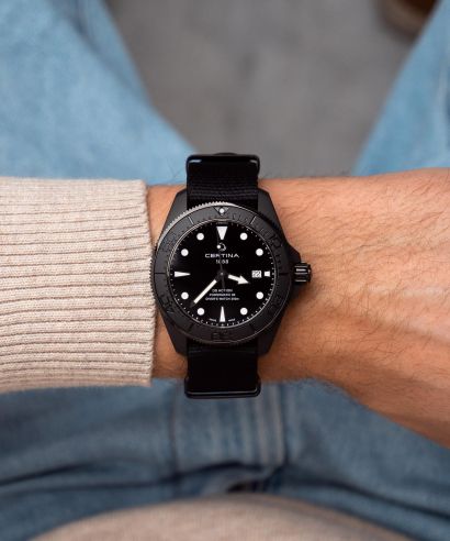 Zegarek męski Certina DS Action Diver Powermatic 80