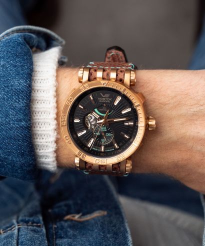 Zegarek męski Vostok Europe Energia Rocket Bronze Automatic Limited Edition