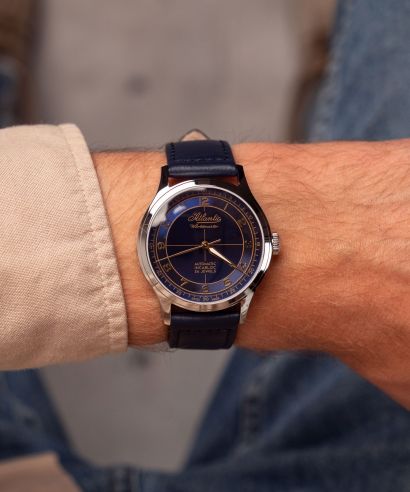 Zegarek męski Atlantic Worldmaster Incabloc Automatic