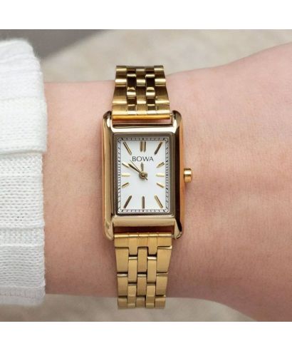 Zegarek damski BOWA Paris White-Gold Steel 20