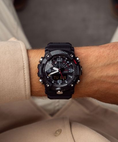 Zegarek Casio G-SHOCK Master of G Mudmaster Carbon Core Guard Quad Sensor Bluetooth Sync