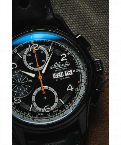 Zegarek męski Atlantic Worldmaster Prestige Valjoux Chronograph